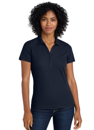 Port Authority ® Women's EZPerformance ™ Pique Polo. LK600 - Navy | Port Authority