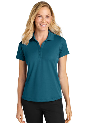 Port Authority® Women's Plaited Pique Polo LK620 - Moroccan Blue | Port Authority