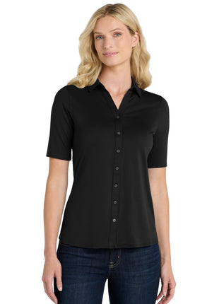 Port Authority® Women's City Stretch Top. LK682 - Black | Port Authority