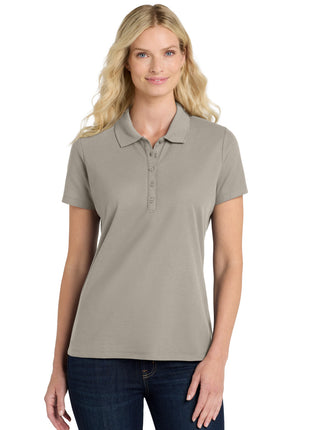 Port Authority® Women's SuperPro React™  Polo. LK810 - Gusty Grey | Port Authority