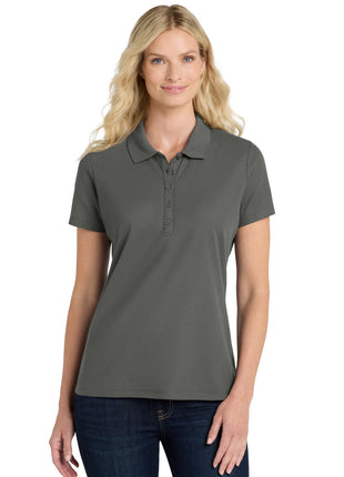 Port Authority® Women's SuperPro React™  Polo. LK810 - Storm Grey | Port Authority