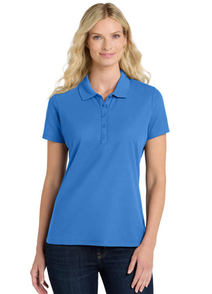 Port Authority® Women's SuperPro React™  Polo. LK810 - Strong Blue | Port Authority