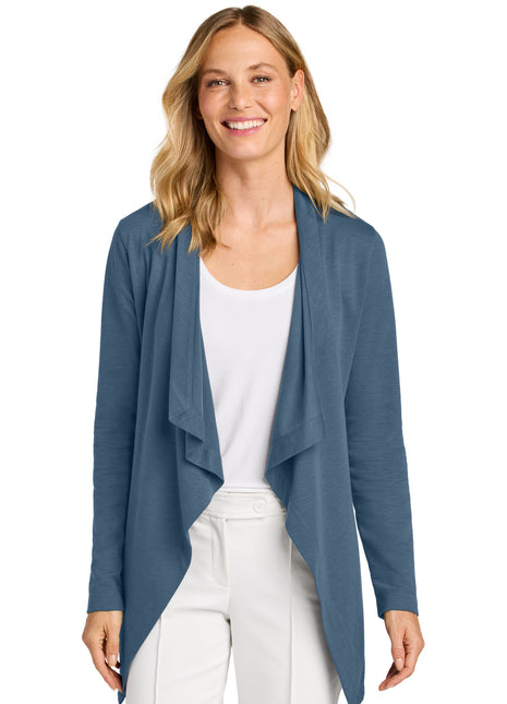 Port Authority® Women's Breakwater Open Cardigan LK820 - Dusk Blue | Port Authority