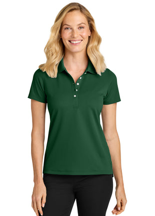 Port Authority® Women's Dry Zone® Stain-Release Grid Polo LK845 - Hunter Green | Port Authority
