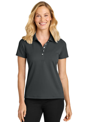 Port Authority® Women's Dry Zone® Stain-Release Grid Polo LK845 - Seal Grey | Port Authority