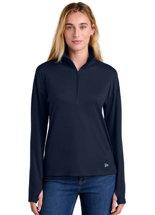 New Era® Women's Power 1/2-Zip LNEA228 - True Navy | New Era