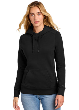 New Era ® Women's French Terry Pullover Hoodie. LNEA500 - Black | New Era