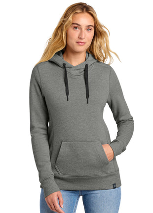 New Era ® Women's French Terry Pullover Hoodie. LNEA500 - Black Twist | New Era