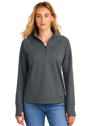 New Era® Women's Stand Out 1/4-Zip LNEA515 - Graphite | New Era