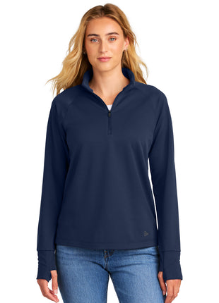 New Era® Women's Stand Out 1/4-Zip LNEA515 - True Navy | New Era