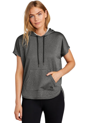 New Era ® Women's Performance Terry Short Sleeve Hoodie LNEA533 - Graphite Heather | New Era