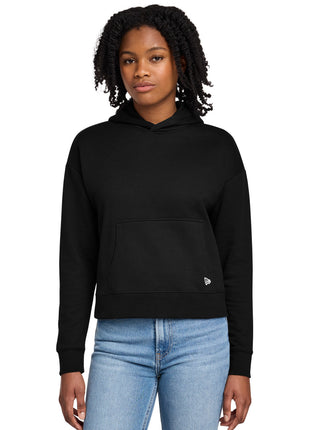 New Era® Women's Comeback Fleece Pullover Hoodie LNEA550 - Black | New Era