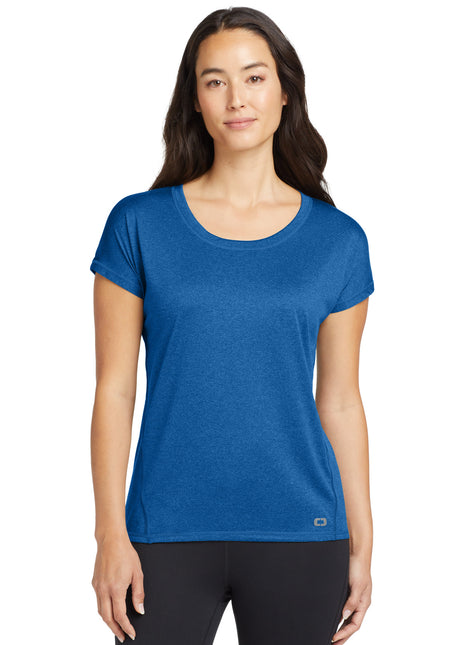 OGIO ® Women's Pulse Dolman Tee LOE324 - Electric Blue | OGIO