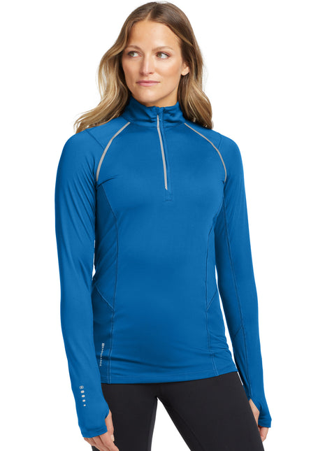 OGIO® Women's Nexus 1/4-Zip Pullover. LOE335 - Electric Blue | OGIO