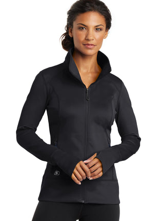 OGIO® Women's Fulcrum Full-Zip. LOE700 - Blacktop | OGIO