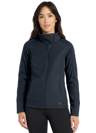 OGIO® Women's Brink Soft Shell. LOE722 - Propel Navy | OGIO