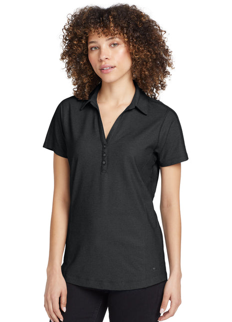 OGIO® Women's Onyx Polo. LOG126 - Blacktop | OGIO