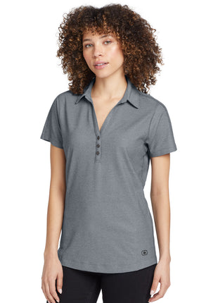 OGIO® Women's Onyx Polo. LOG126 - Petrol Grey | OGIO