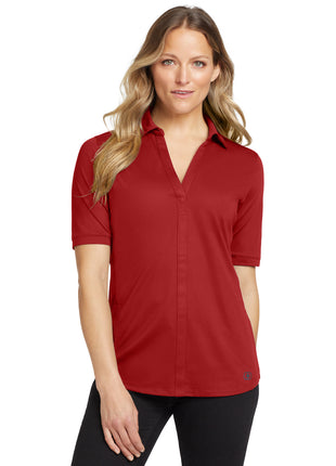 OGIO® Women's Metro Polo. LOG130 - Ripped Red | OGIO