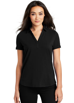 OGIO ® Women's Limit Polo. LOG138 - Blacktop | OGIO