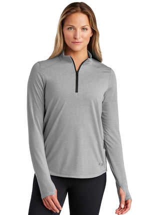 OGIO® Women's Motion 1/4-Zip LOG153 - Greystone | OGIO