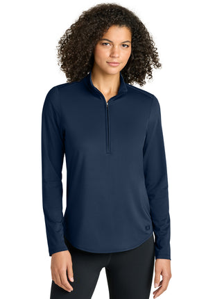 OGIO® Women's Regain 1/2-Zip LOG172 - River Blue Navy | OGIO