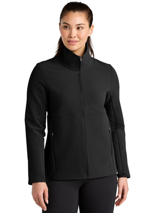 OGIO® Women's Kinetic Soft Shell LOG740 - Blacktop | OGIO