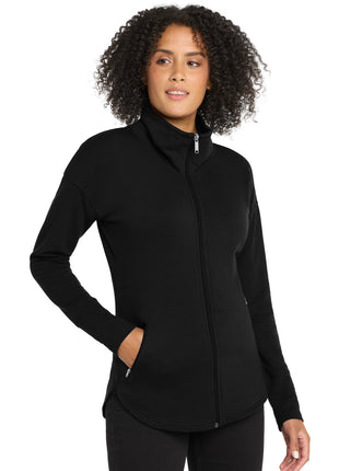 OGIO ® Women's Luuma Full-Zip Fleece. LOG812 - Blacktop | OGIO