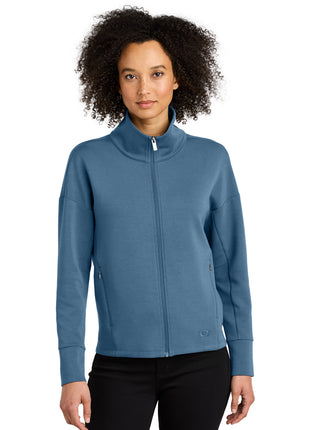OGIO® Women's Transcend Full-Zip LOG860 - Blue Mist | OGIO