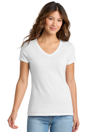Port & Co™ Women's Tri-Blend V-Neck Tee. LPC330V - White | Port & Co
