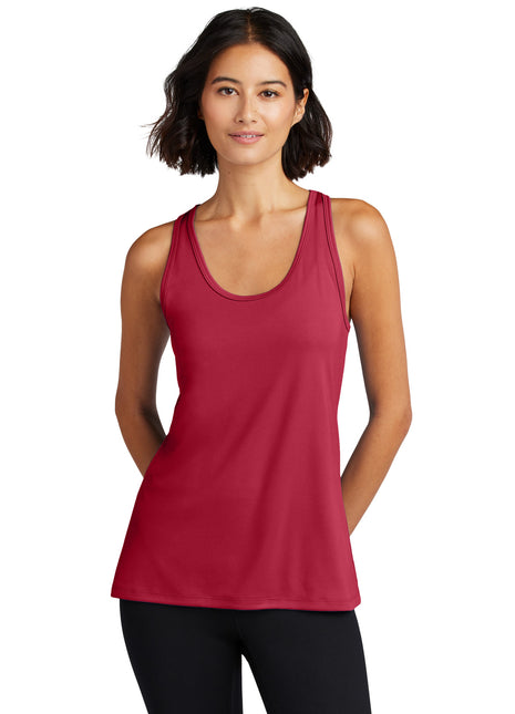 Port & Co™ Women's Performance Tank LPC380TT - Red | Port & Co