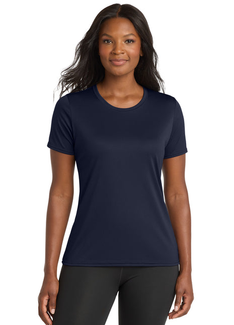 Port & Co™ Women's Performance Tee. LPC380 - Deep Navy | Port & Co