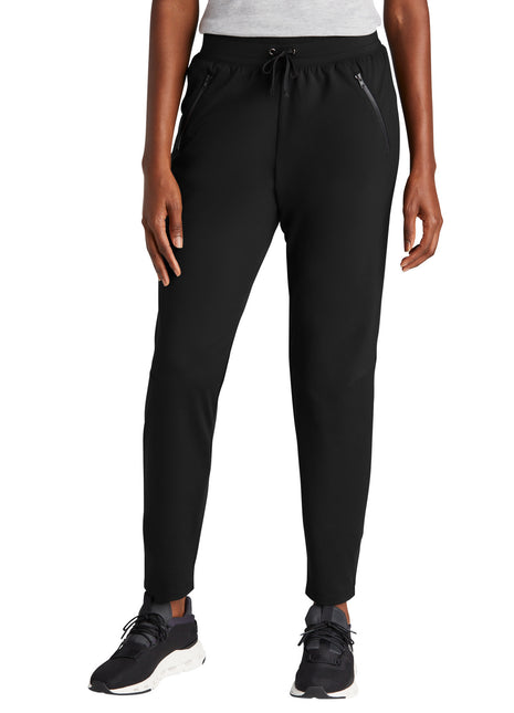 Sport-Tek® Women's Circuit Jogger LPST871 - Deep Black | Sport-Tek