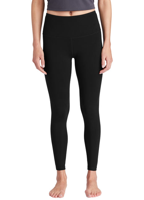 Sport-Tek ® Women's High Rise 7/8 Legging LPST891 - Black | Sport-Tek
