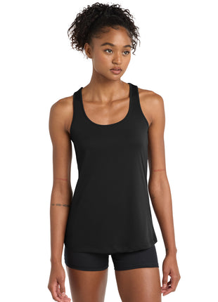 Sport-Tek® Women's PosiCharge® Competitor™ Racerback Tank. LST356 - Black | Sport-Tek