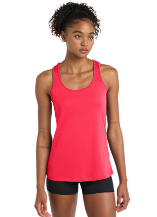 Sport-Tek® Women's PosiCharge® Competitor™ Racerback Tank. LST356 - Hot Coral | Sport-Tek