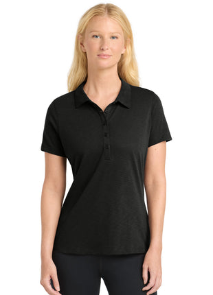 Sport-Tek® Women's PosiCharge® Strive Polo. LST530 - Black | Sport-Tek