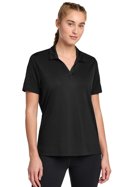 Sport-Tek® Women's Sideline Polo LST535 - Black | Sport-Tek