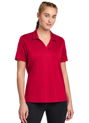 Sport-Tek® Women's Sideline Polo LST535 - Deep Red | Sport-Tek