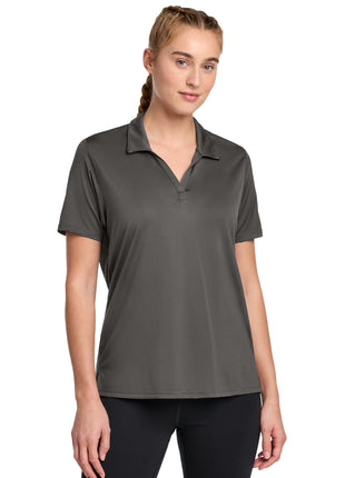 Sport-Tek® Women's Sideline Polo LST535 - Graphite | Sport-Tek