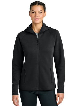 Sport-Tek® Women's Phenom Full-Zip Hoodie LST840 - Black | Sport-Tek