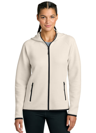 Sport-Tek® Women's Phenom Full-Zip Hoodie LST840 - Ecru | Sport-Tek