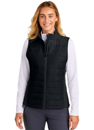 Sport-Tek® Women's Teknical Hybrid Vest LST941 - Black | Sport-Tek