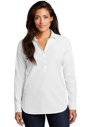 Port Authority ® Ladies City Stretch Tunic LW680 - White | Port Authority