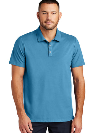 Mercer+Mettle® Stretch Pique Polo MM1004 - Parisian Blue | Mercer+Mettle
