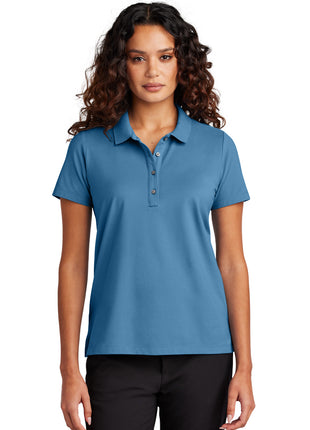 Mercer+Mettle® Women's Stretch Pique Polo MM1005 - Parisian Blue | Mercer+Mettle