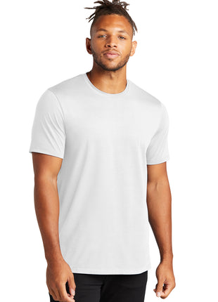 Mercer+Mettle® Stretch Jersey Crew MM1016 - White | Mercer+Mettle
