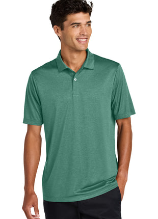 Mercer+Mettle® Recharge Jersey Polo MM1020 - Sage Heather | Mercer+Mettle