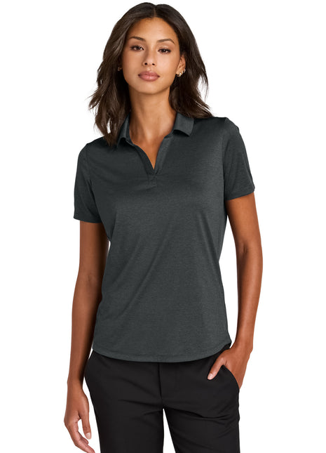 Mercer+Mettle® Women's Recharge Jersey Polo MM1021 - Anchor Grey Heather | Mercer+Mettle