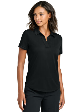 Mercer+Mettle® Women's Everyday Performance Polo MM1031 - Deep Black | Mercer+Mettle
